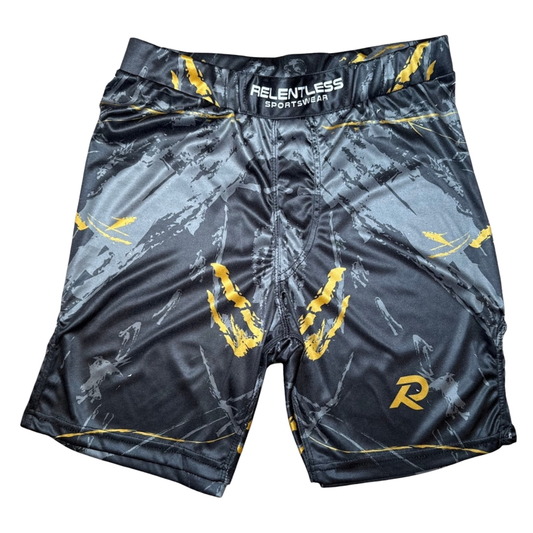 RELENTLESS Short-Split Performance Shorts - Champion Gold
