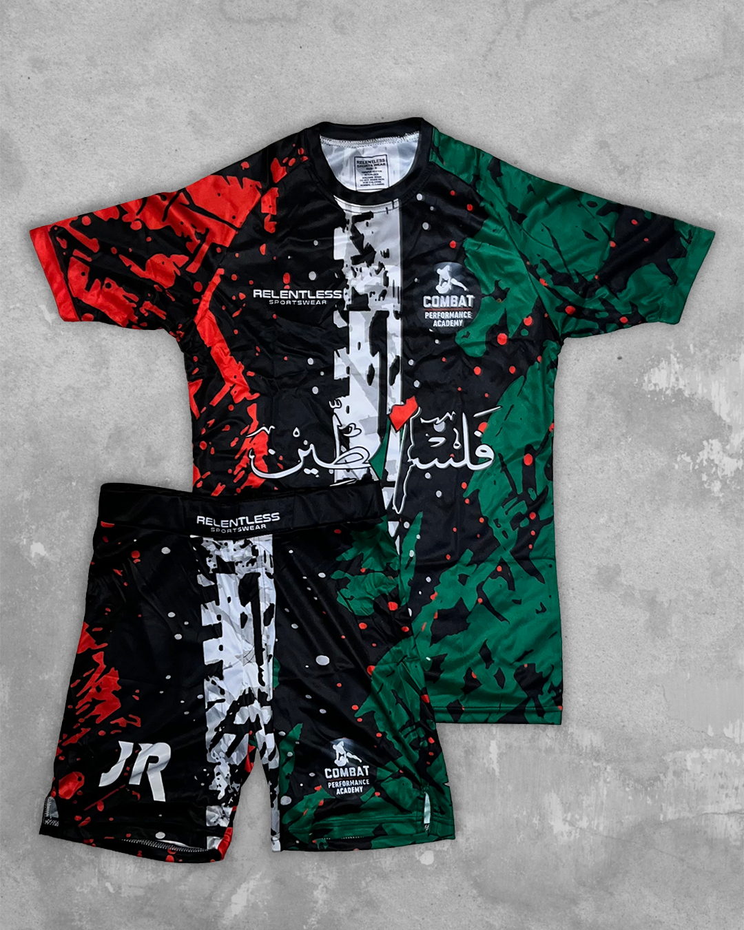 Jamal Rehman custom Relentless MMA kit