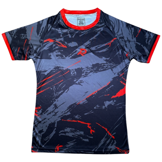 RELENTLESS Performance Tee - Blood Red