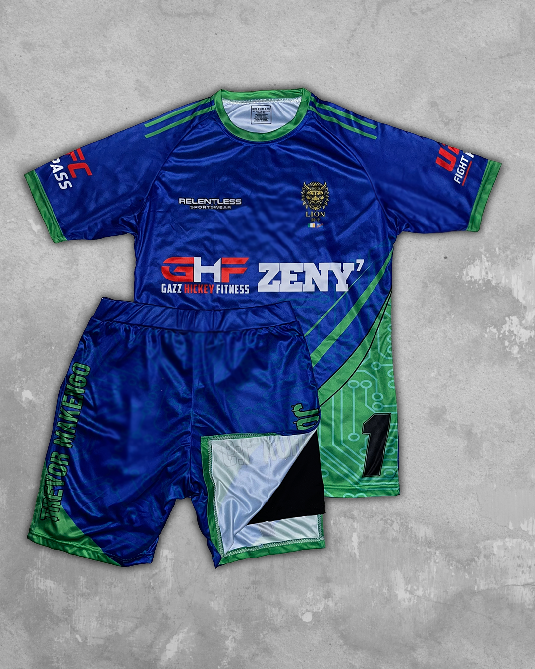 Trevor Makengo custom Relentless home jersey