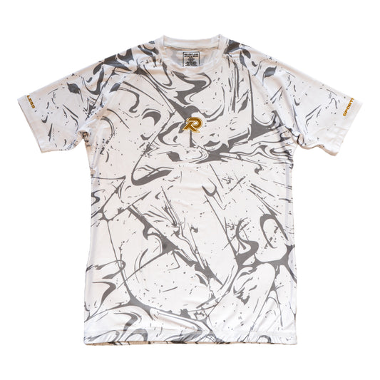 RELENTLESS Short-Sleeve Flow Rashguard - White